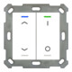 MDT technologies Taster Light 55 2-fach RGBW, rws/glä BE-TAL55T2.C1-1