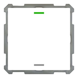MDT technologies Taster Light 63 1 bouton RGBW, blanc mat/brillant, neutre BE-TAL63T1.01