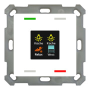 MDT technologies Taster Smart 55 4 boutons écran couleur, rws/glä BE-TAS5504.01-1