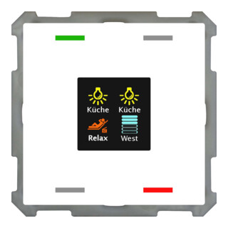 MDT technologies Taster Smart 63 4-fach Farbdis.Studiows/glä BE-TAS6304.01