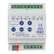 MDT technologies Universalaktor 8 canaux 4TE REG, 16A, 230VAC, 100µF AKU-0816.03-1