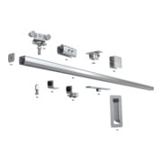 MEA Beschlagset 400kg / Deckenbefest. Größe Nr. 2