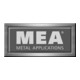 MEA Roulette de guidage coulissante n°50, nylon gris argenté, avec plaque-3