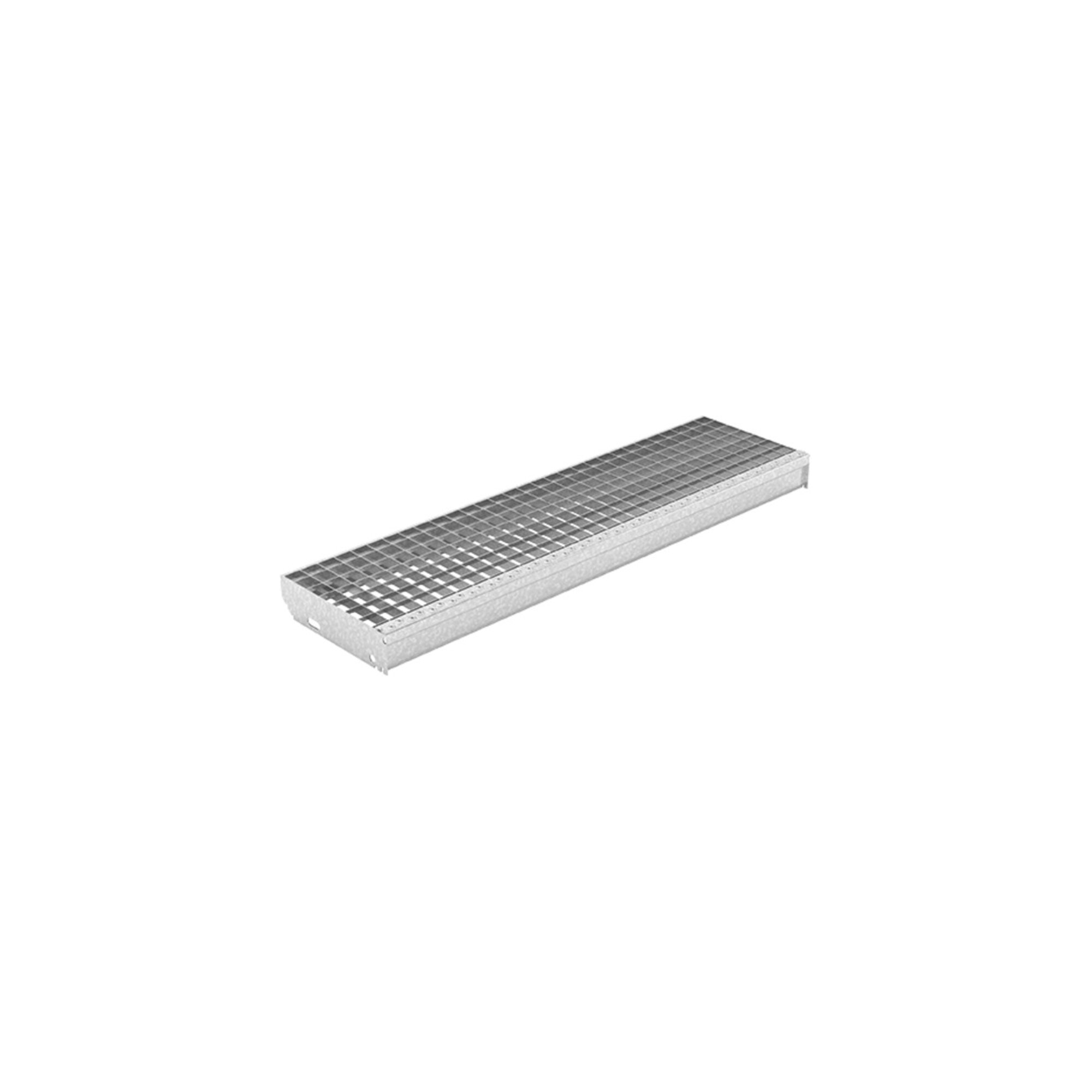 MEA Treppenstufenrost step XSL 30 x 30 mm + TS 20 mm 900 x 240 mm