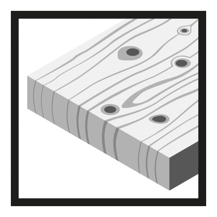 Mèche à bois industrielle, pointe M 10 x 250 mm, d 10 mm