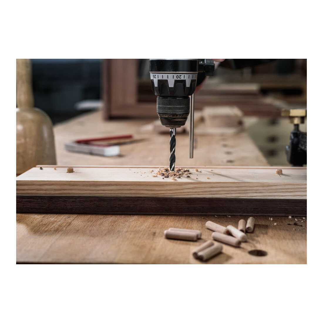 Mèche à bois industrielle, pointe M 18 x 400 mm, d 10 mm