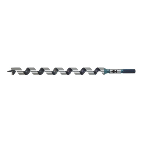 Mèche à bois machine à simple spirale Type 0084 D. 24 mm L. utile 390 mm 6 pans