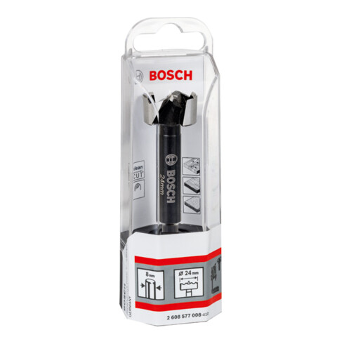 Mèche à façonner Forstner Bosch 24 mm 24 x 90 mm, d 8 mm, toothed-edge