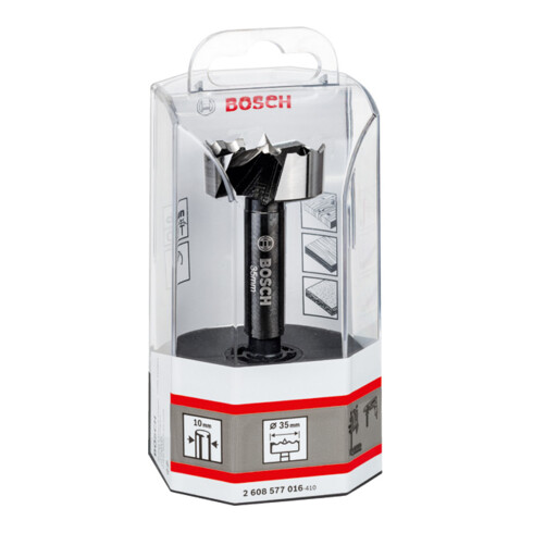 Mèche à façonner Forstner Bosch 35 mm 35 x 90 mm, d 10 mm, toothed-edge