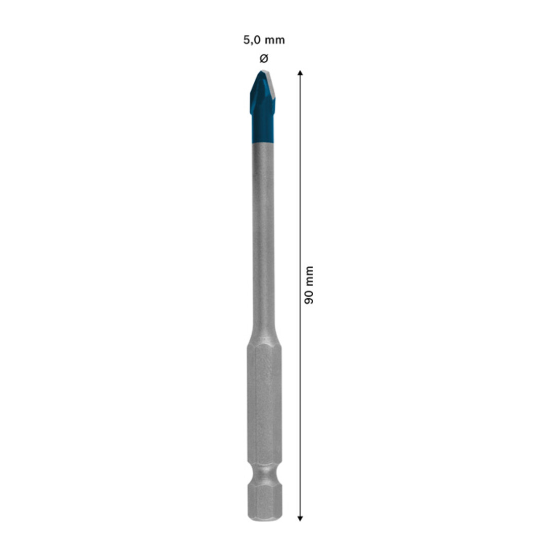 Foret HEX-9 Bosch EXPERT HardCeramic