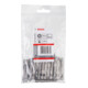 Mèche Bosch Pozidriv Bit, L49 mm, lecteur 1/4", extra dur, paquet de 3-2