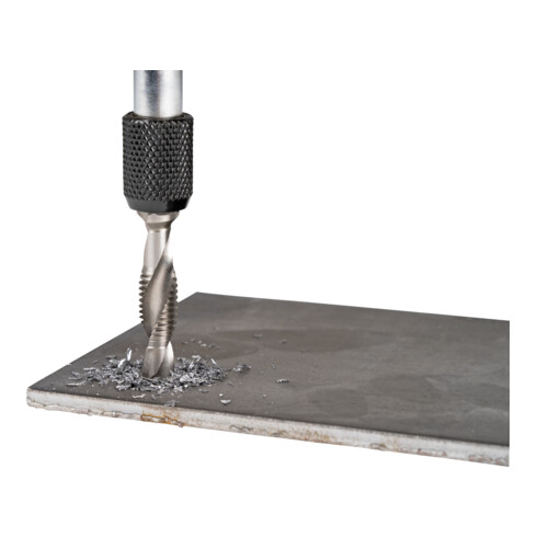 Mèche combinée STIER M8 DIN 3126 HSS-G 1/4" hexagone