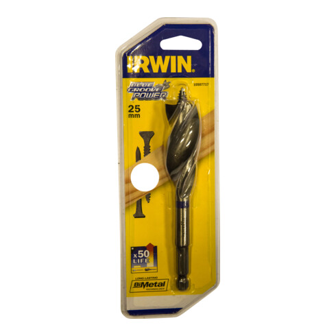 Mèche hélicoïdale à bois Irwin 25mm