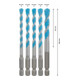 Mèche MultiConstruction HEX-9 de Bosch Expert, 5,5/6/7/8 mm-4