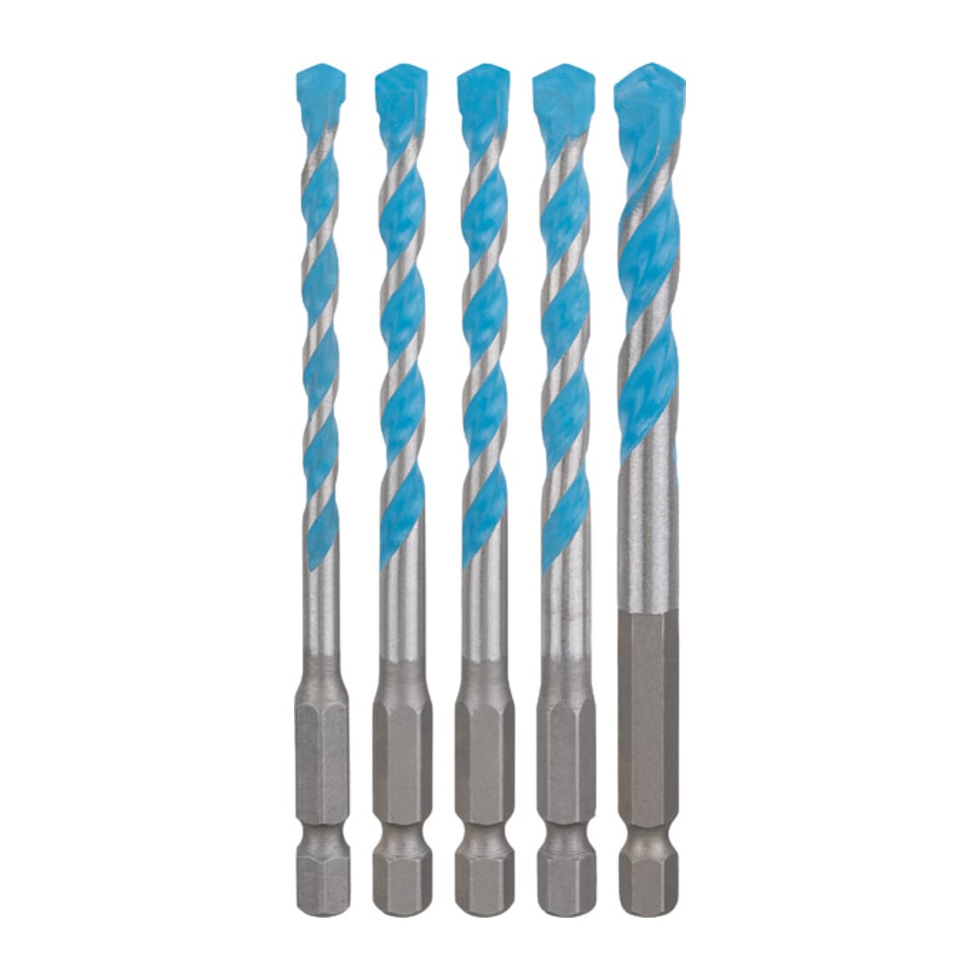 Mèche MultiConstruction HEX-9 de Bosch Expert, 5,5/6/7/8 mm