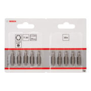 Mèche TX Bosch, L25 mm, entraînement 1/4"', extra dur, paquet de 10-2