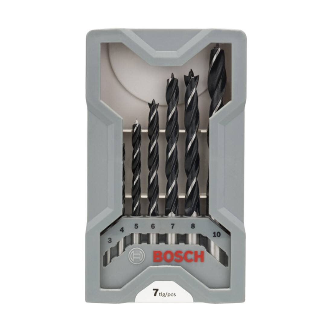 Mèches à bois Bosch set de 7 pièces 3 - 10 mm