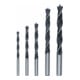 Mèches hélicoïdales à bois Robust Line, set de 5 pièces 4; 5; 6; 8; 10 mm