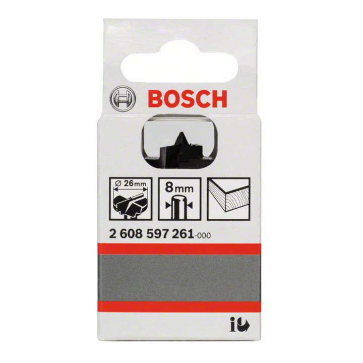 Perceuses de trous de charnière Bosch sans tranchants en carbure de tungstène