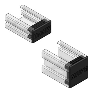MEFA Endkappe C-Profil Stex 35
