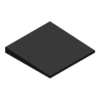 MEFA Gummikeil Dachhalter Gummi 270 x 270 x 28/10 mm Neigung 4°