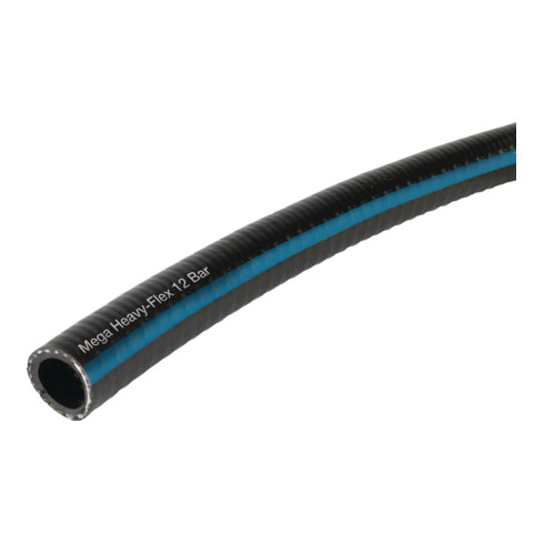 Mega Spiral Saug-/Druckschlauch Heavy-Flex Black ID25mm schwarz/blau 5,0mm L.50m
