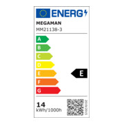 Megaman Lampe LED E27 2800K MM21138-3