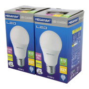 Megaman LED Classic Lampe E27/828 A60 MM21945 (2 pièces)-1