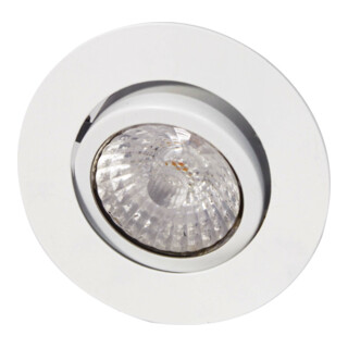 Megaman LED-Einbaudownlight 2800K 36°IP44 dim ws MM 76730