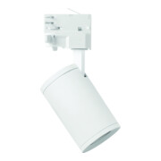 Megaman Projecteur LED sur rail GU10 blanc sans source lumineuse MM78800-1