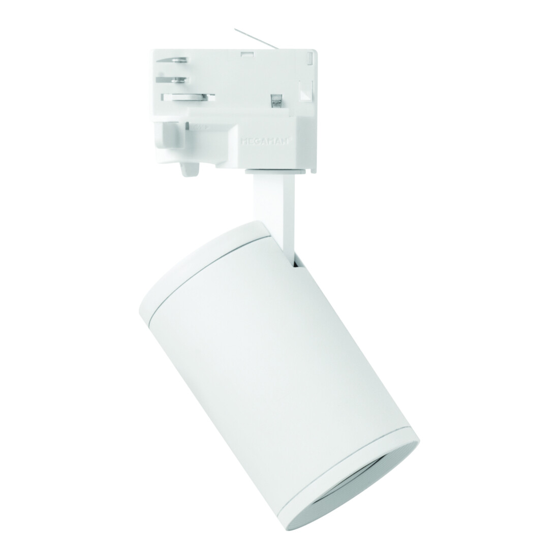Megaman Projecteur LED sur rail GU10 blanc sans source lumineuse MM78800