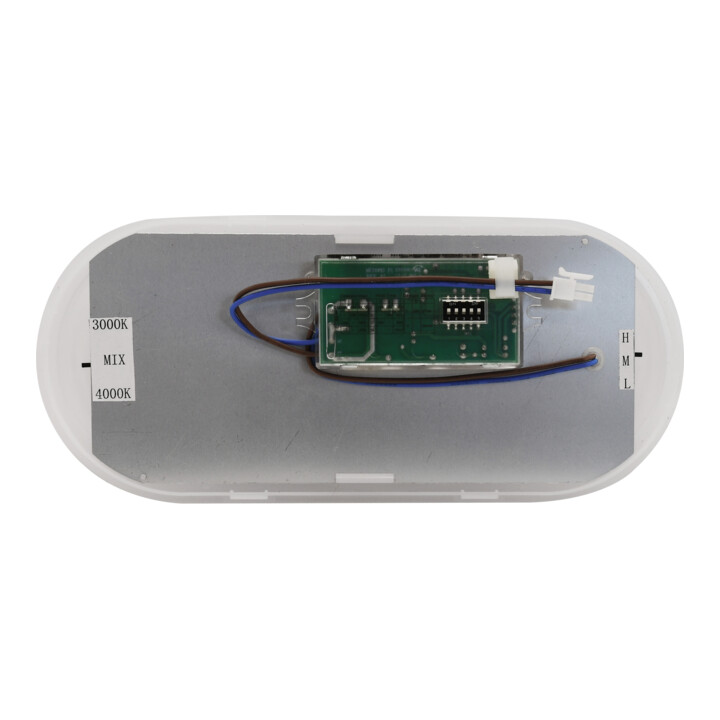 Megatron Lampe ovale LED ML MC gris MT69077
