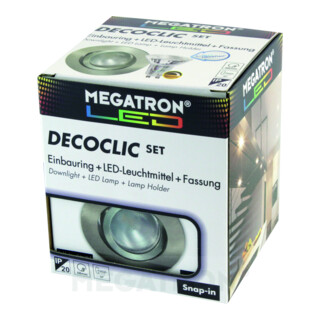 Megatron Set de spots encastrés LED 2800K dimmable MT75404