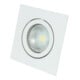 Megatron Spot encastrable MT75210 blanc orientable 30° découpe plafond 68 mm
