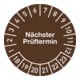 Mehrjahresprüfplakette D.20mm Nächster Prüftermin 2018-2023 Folie Btl.a 100 St.-1