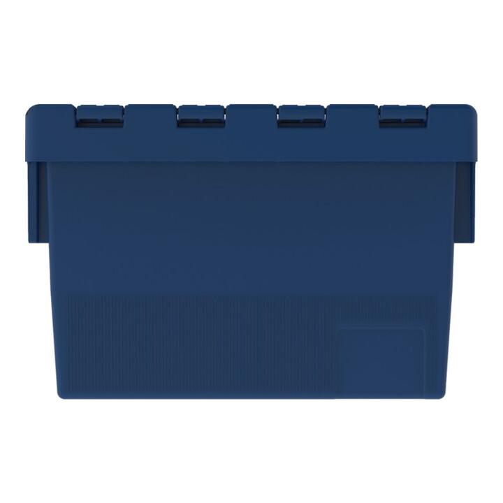 Mehrwegbehälter L400xB300xH264mm blau Wände u.BD geschl.