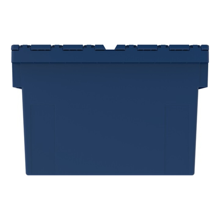 Mehrwegbehälter L600xB400xH400mm blau Wände u.BD geschl.