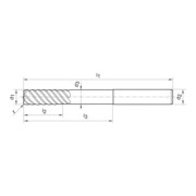 Mehrz.Fr. WN XL VHMSignum6,0/0,5mm HA Z6-8 Gühring-1