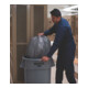 Mehrzwecktonne grau 76l PE Außen-D.495xH581mm RUBBERMAID