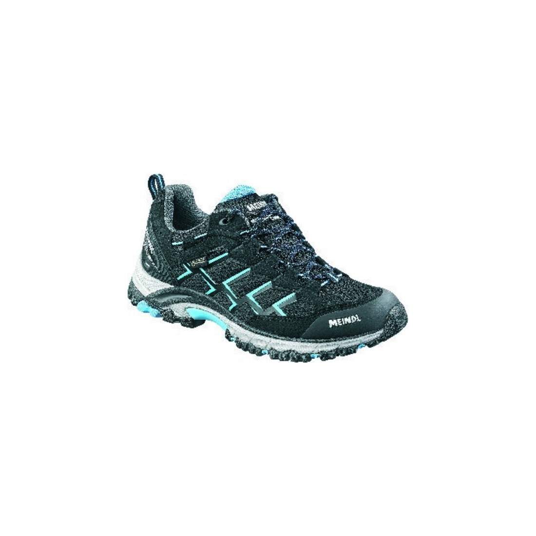 MEINDL Sportschuh 3823-01 Caribe Lady GTX, Gr. 3,5 schwarz/azur