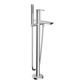 Mélangeur bain-douche Hansa EH HANSALIGNA DN 15 sur pied chromé