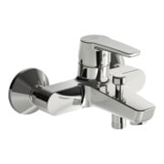 Mélangeur bain EH Hansa HANSAPOLO DN 15 f Structure murale chromée-1