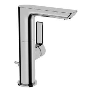 Mélangeur lavabo monotrou Hansa HANSALIGNA DN 15 avec vidage rapide chromé
