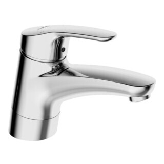 Mélangeur monotrou Hansa WT-EH HANSAMIX DN 15 o Garniture o Perceuse pour tirants chromée