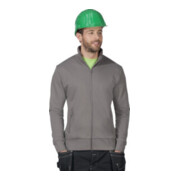 Men´s Sweatjacke Gr.XXL steel grey 100% CO Promodoro