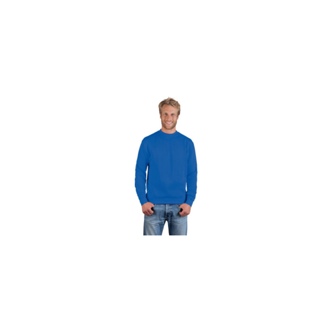 Promodoro Sweatshirt königsblau