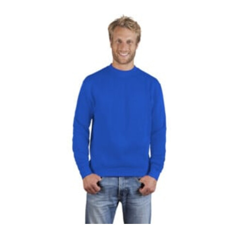 Men´s Sweatshirt 80/20 Gr.XXL royal PROMODORO