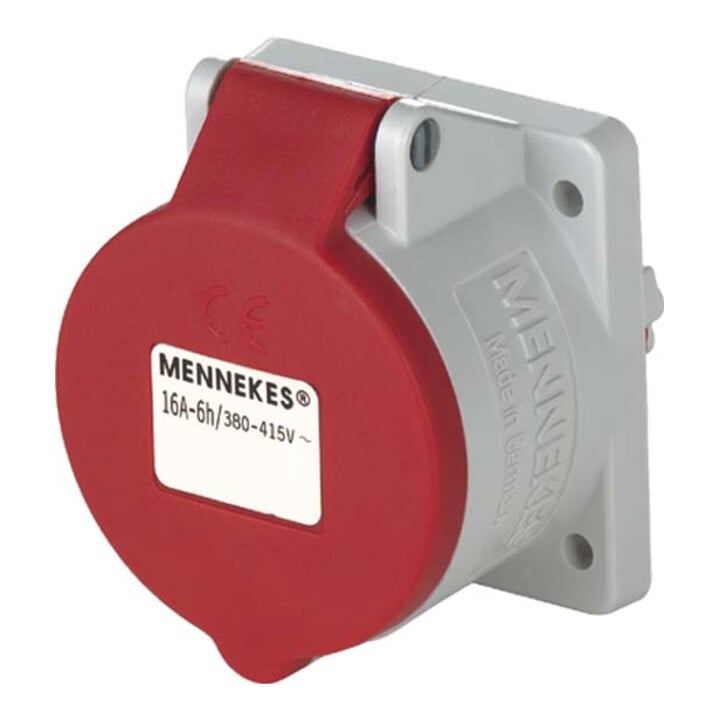 Mennekes Anbaudose TwinContact 16A,5p,6h,400V,IP44 3385