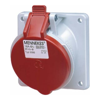 Mennekes Boîte de montage TwinContact 16A, 5p, 6h, 400V, IP44 3070