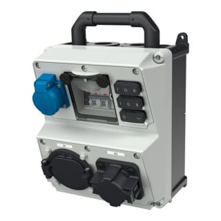 Mennekes Boîte de test E-Mobil. TwInlet type F 320013